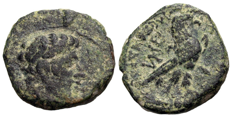 Phrygia, Amorium. Gaius Caligula. A.D. 37-41. AE (17 mm, 5.91 g).