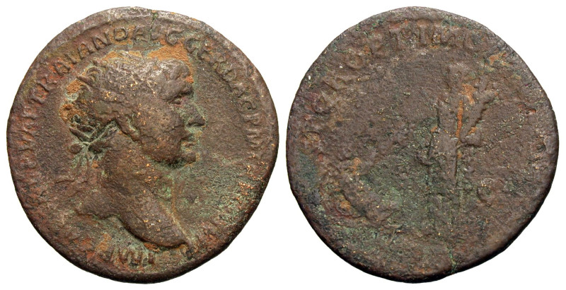 Trajan. A.D. 98-117. AE dupondius (26 mm, 10.38 g).