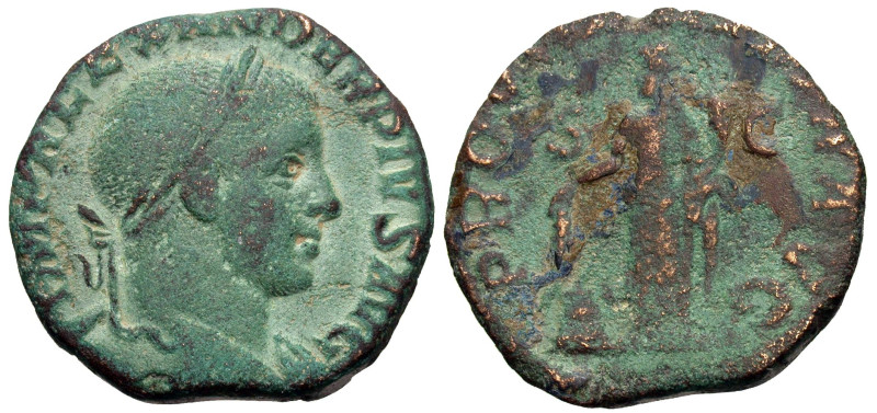 Severus Alexander. A.D. 222-235. AE sestertius (26 mm, 16.11 g).