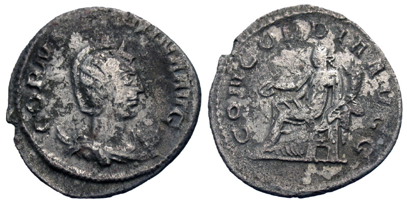 Salonina. Augusta, A.D. 254-268. AE antoninianus (22 mm, 3.34 g). Juno.