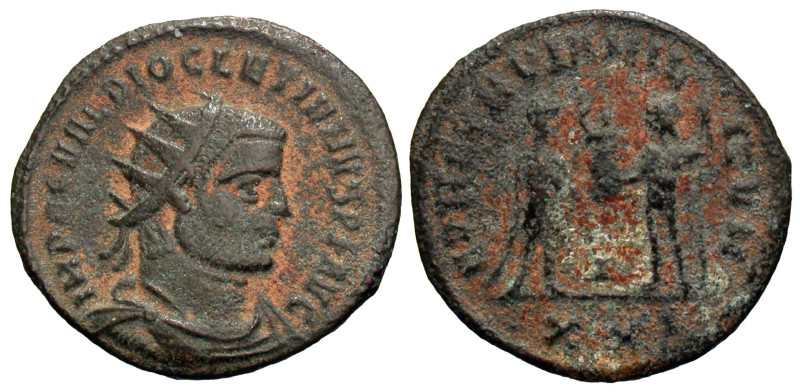 Diocletian. A.D. 284-305. AE antoninianus (21 mm, 3.65 g).