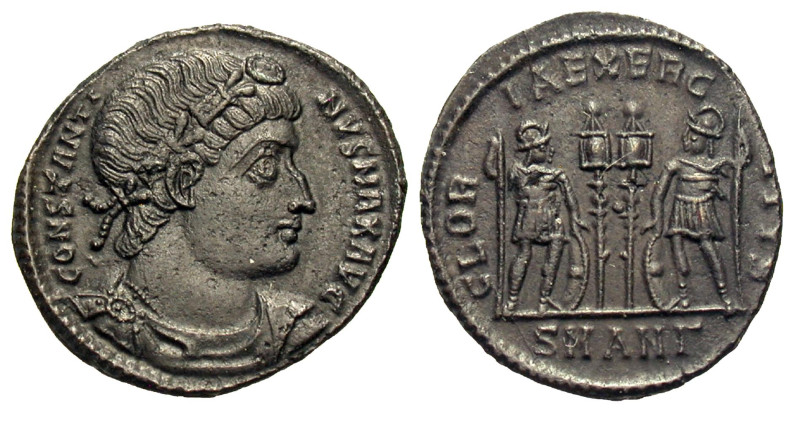 Constantine I. A.D. 307/10-337. AE follis (17 mm, 2.52 g).