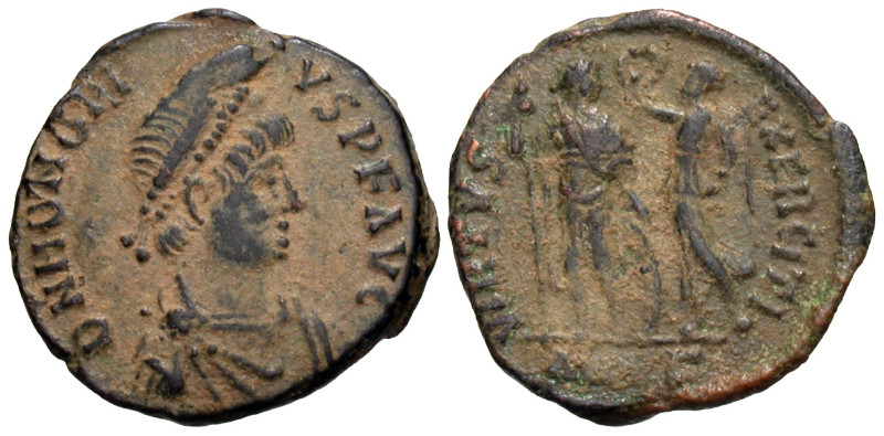 Honorius. A.D. 393-423. AE (16 mm, 2.58 g).