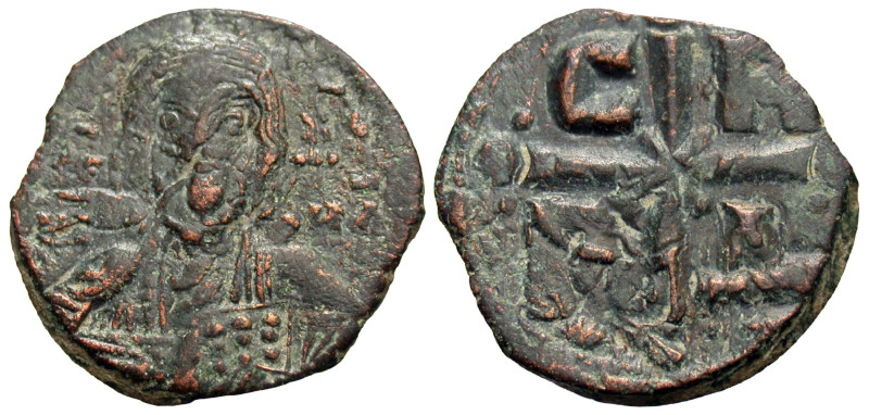 Romanus IV Diogenes. 1068-1071. AE follis (23 mm, 6.49 g).