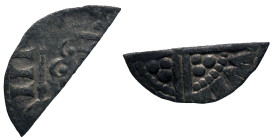 England. Uncertain king. 13th century Cut "half" penny (16x7 mm, 0.46 g).