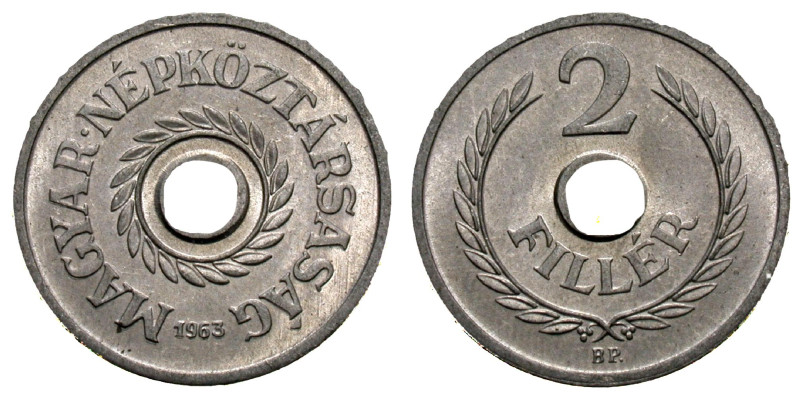 Hungary. 1963. 2 filler.