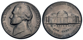 USA. 1954-S. 5 cents. Gem Unc.