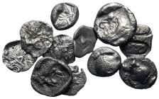 [Greek]. Lot of eleven (11) AR fractions from Asia Minor. 

All group lots are sold as-is, returns not accepted. The coins shown are the exact coins...