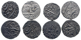 [Indian]. Lot of four (4) AR rupees from Bikaner. 

All group lots are sold as-is, returns not accepted. The coins shown are the exact coins you wil...