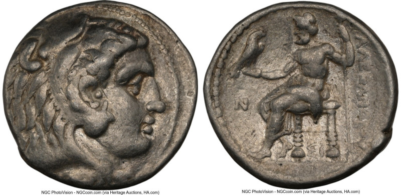 MACEDONIAN KINGDOM. Alexander III the Great (336-323 BC). AR tetradrachm (26mm, ...