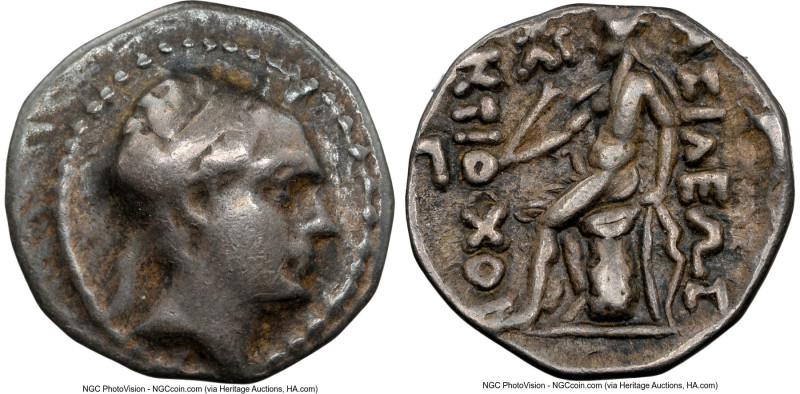 SELEUCID KINGDOM. Antiochus IV (175-164 BC). AR drachm (17mm, 4.10 gm, 6h). Choi...