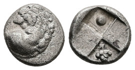 Hemidrachm AR
hrace, Chersonesos, c. 386-338 BC
13 mm, 2,31 g