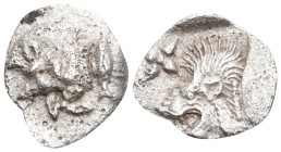 Hemiobol AR
Mysia, Kyzikos, 5th century BC
10 mm, 0,29 g
