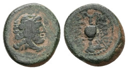 Bronze AE
Lydia, Sardes, second century BC
16 mm,4,30 g