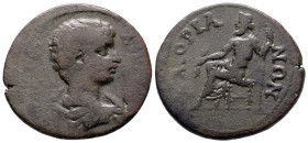 Bronze Æ
Phrygia, Amorion, Geta, as Caesar (197-209)
28 mm, 8,06 g