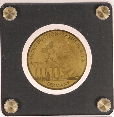 1/200 Oz, Gold 999/1000, Congo, Introduction of the Euro