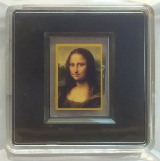 1/500 Oz
Leonardo da Vinci, Mona Lisa, Gold 999/1000