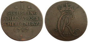 Sechsling
Schleswig Holstein, 1767
30 mm, 11,44 g