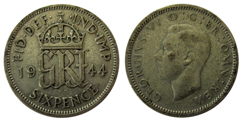 6 Pence AR
Great Britain