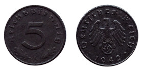 5 Pfennig Zk
Germany, 1942 A