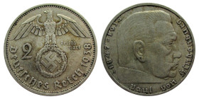 2 Mark AR
Germany, Hindenburg, 1938 A