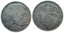 2 Mark AR
Germany, Hindenburg, 1937 A