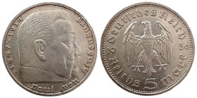 5 Mark AR
Germany, Hindenburg, 1936 E
28 mm, 13,90 g