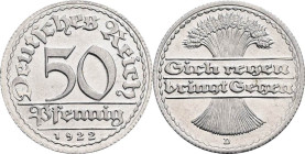 50 Pfennig Al
Germany, 1922