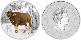 ¼ Oz AR
Australia, Year of the Ox, 2021
16,10 g