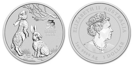 ½ Oz AR
Australia, Year of the Rabbit, 2023
16,10 g