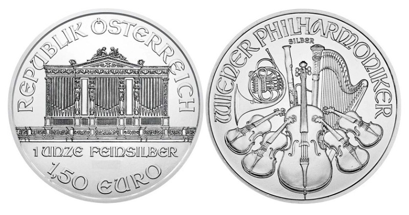 1 Oz AR
Austria, Wiener Philharmoniker, 2021
31,10 g