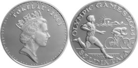 5 Dollars AR
Tokelau, 2003, Olympic Games
10 g