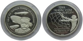 Medal AR
Germany, Graf von Zeppelin, Der Traum vom Fiegen, Silber 999/1000
30 mm, 8,50 g