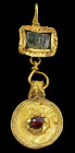 Roman golden earring, 1st - 3rd century AD, 2,25 g