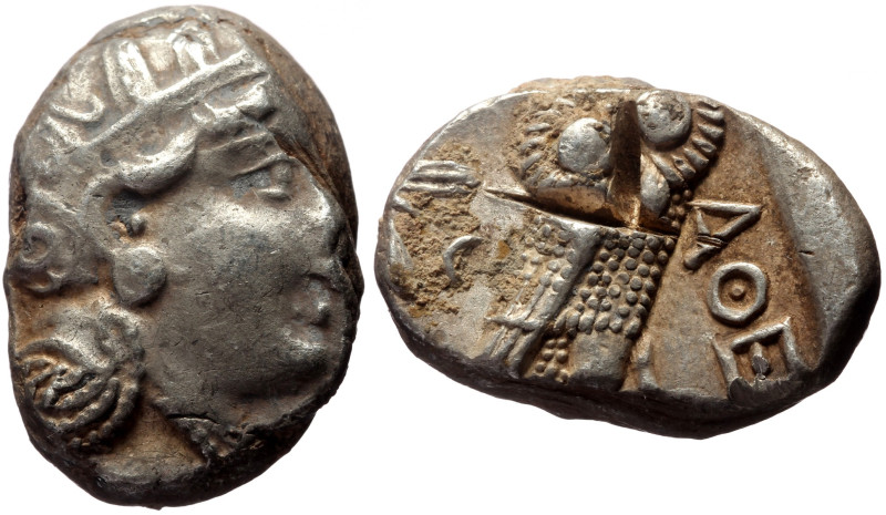 Attica, Athens AR Tetradrachm (Silver, 17.17g, 25mm) ca 353-294 BC, Eastern imit...