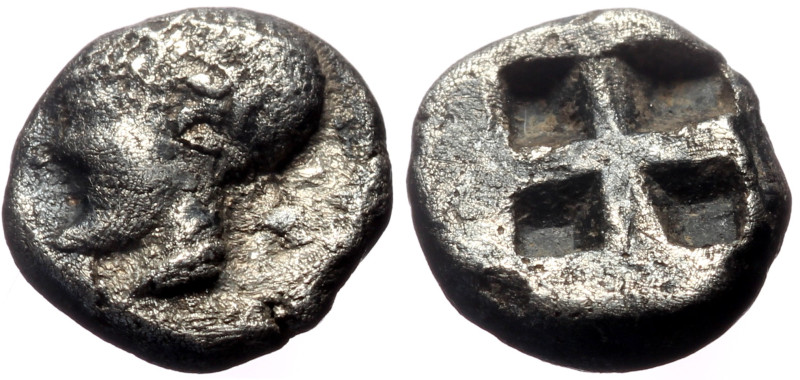 Ionia, Phocaea AR Diobol (Silver, 1.22g, 9mm) ca late 6th-early 5th centuries BC...