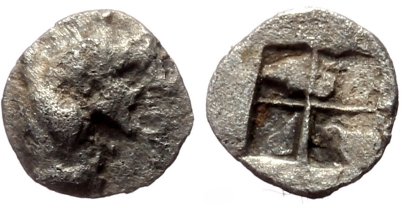 *Very rare, this denomination seems to be unpublished)
Ionia, Phokaia AR Hemitet...