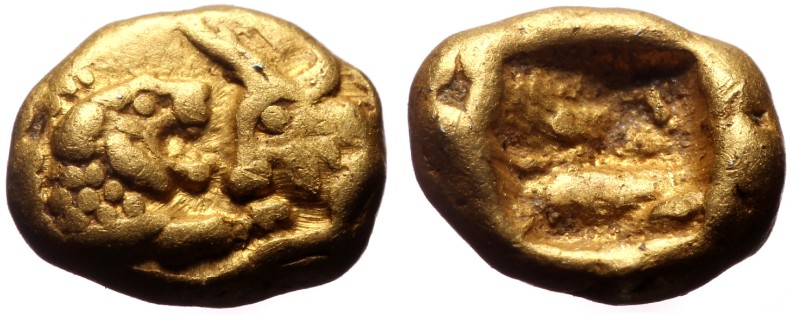 Kings of Lydia, Croesus (561-546 BC) AV Hemihekte – Twelfth Stater (Gold, 6.5mm,...