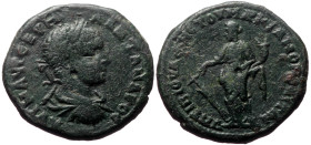 Moesia Inferior, Marcianopolis AE (Bronze, 9.16g, 25mm) Severus Alexander (222-235) Magistrate: Tiberius Iulius Festus (legatus Augusti pro praetore) ...