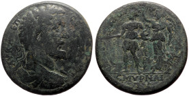 Ionia, Smyrna AE (Bronze, 24.74g, 35mm) Septimious Severus (193-211) unidentified coin