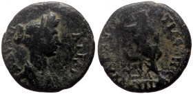*Scarce* 
Phrygia, Cotiaeum AE (Bronze, 4.74g, 20mm) Matidia (Augusta), Magistrate: Cl. Varus (archon for the second time)
Obv: ΜΑΤΙΔΙΑ ϹΕΒΑϹΤΗ, drape...