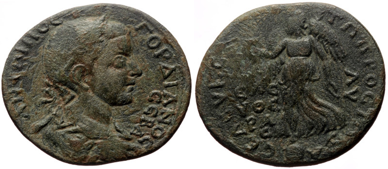 Cilicia, Seleucia ad Calycadnus. Gordian III (238-244) AE Tetrassarion (Bronze, ...