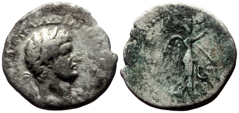 Cappadocia, Caesarea AR Hemidrachm (Silver, 15mm, 1.50g) Hadrian (117-138) Dated...