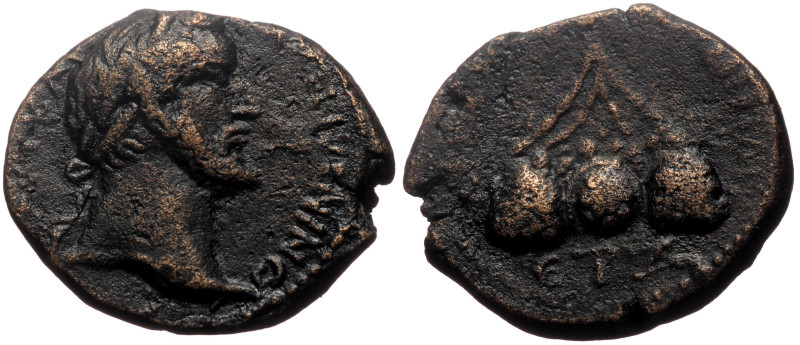 Cappadocia, Caesarea AE (Bronze, 10.23g, 23mm) Antoninus Pius (138-161) 
Obv: ΑΥ...