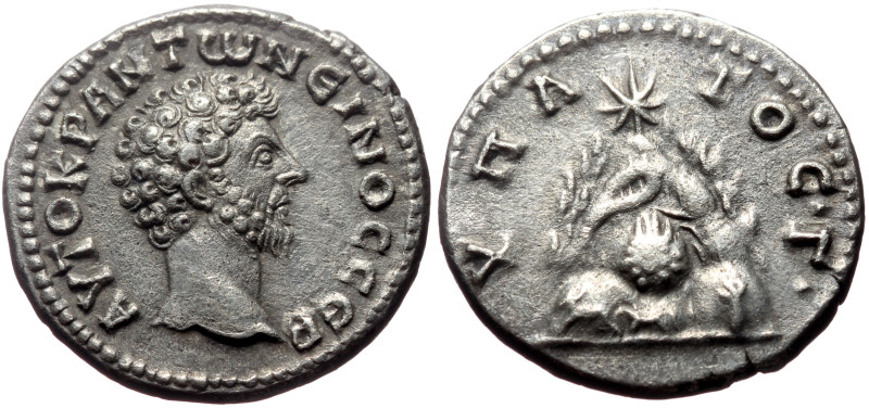 Cappadocia, Caesarea AR Didrachm (Silver, 22mm, 6.78g) Marcus Aurelius (161-180)...