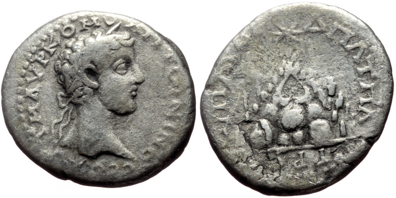 Cappadocia, Caesarea AR Drachm (Silver, 4.78g, 20mm) Commodus (177-192) Dated Co...