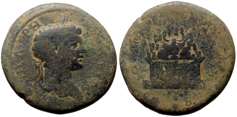 Cappadocia, Caesarea AE (Bronze, 29mm, 15.36g) Elagabalus (218-222 AD)
Obv: [AY ...