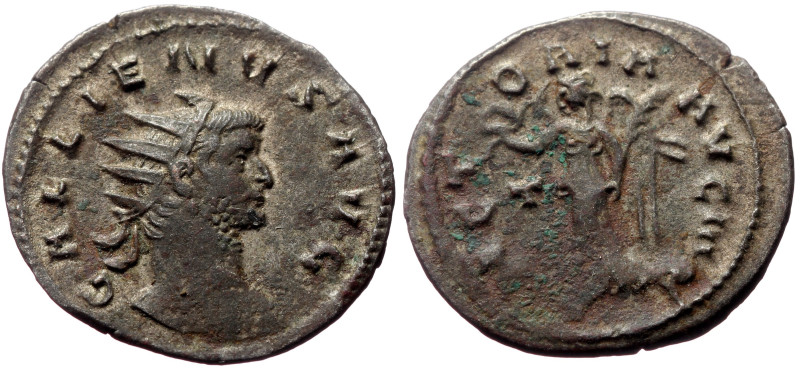 Gallienus (253-268) Bl Antoninianus (Billon, 22mm, 2.82g) Rome, 260-261. 
Obv: G...