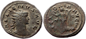 Gallienus (253-268) Bl Antoninianus (Billon, 22mm, 2.82g) Rome, 260-261. 
Obv: GALLIENVS AVG Radiate and cuirassed bust of Gallienus to right. 
Rev: V...