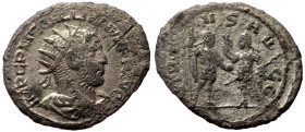 Gallienus (253-268) AR/ Bl Antoninianus (Silver, 24mm, 2.64g) Samosata, 256-60.
Obv. IMP C P LIC GALLIENVS P F AVG, radiate and draped bust to right.
...